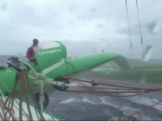 Abandon de Groupama 3 sur le Jules Verne : Cammas raconte