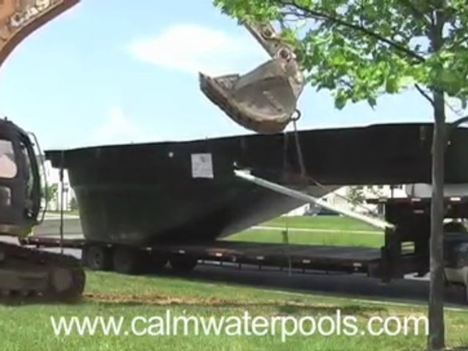 Backyard Pool Installation