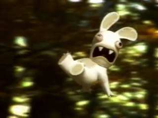 Les Lapins Crétins adorent les films de vampire !