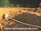 Fiberglass Pool Installation Digging Process