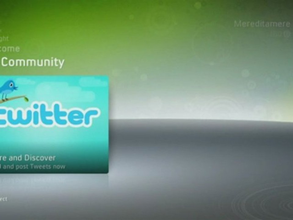 Twitter Xbox 360 - Trailer