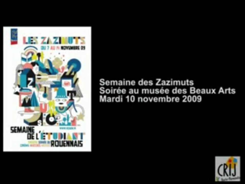 Les Zazimuts, soirée au musée - le reportage