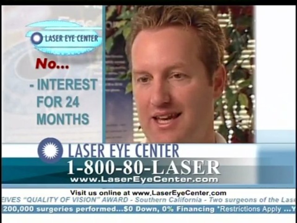 Custom Cornea Vision Correction Patient Los Angeles