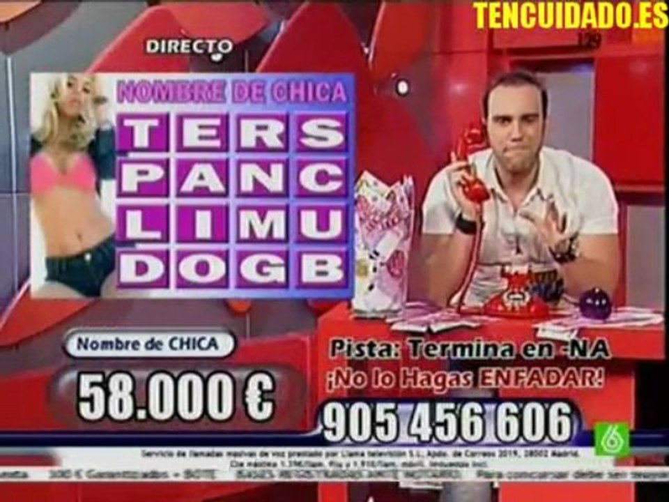 Gana ahora 14-11-09 - Hulk - No hagas enfadar al presentador