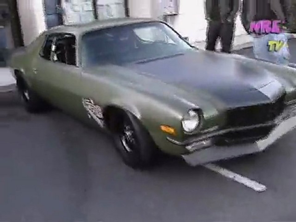 "F Bomb Camaro" Six Hour Tour with Hot Rod Magazine.  NRE.