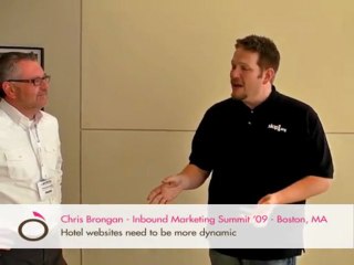 O'Rourke Interview with Chris Brogan on Hotel Websites
