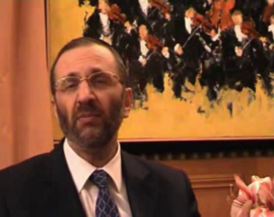 Souccot par le Grand Rabbin de France Gilles Bernheim.