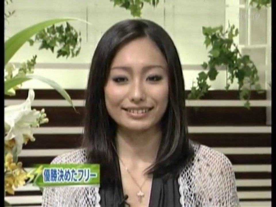 安藤美姫　NHK杯優勝インタビュー