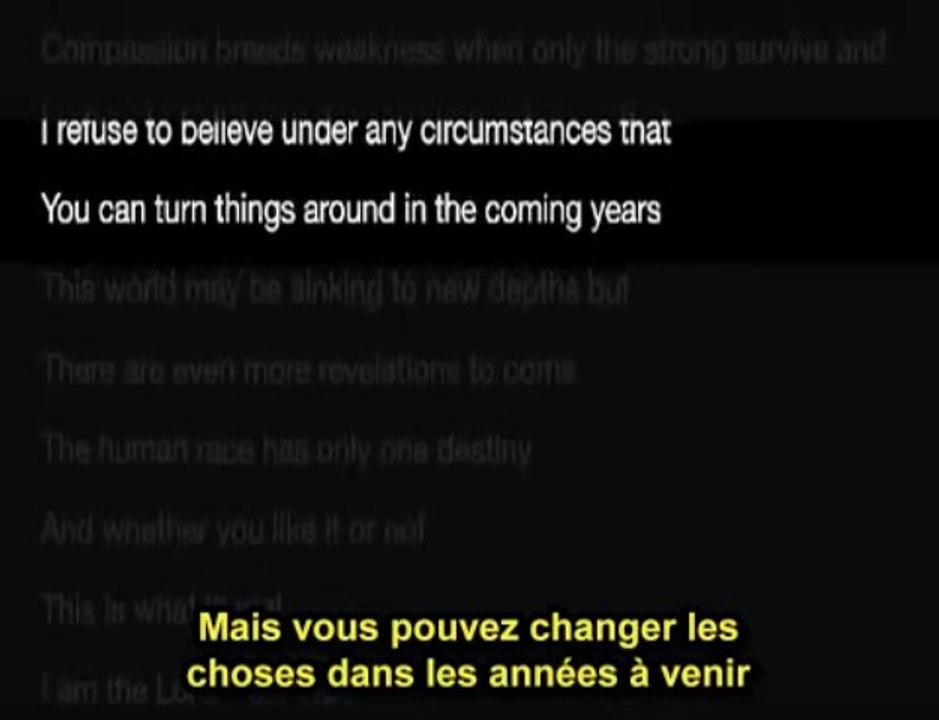 La vérité (regarder jusqu'au bout)