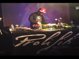 Dj Qbert  10 ans de Prolifik , Live Report