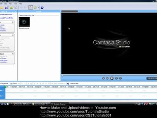 How to Make and Upload Videos to Youtube with Camtasia 6