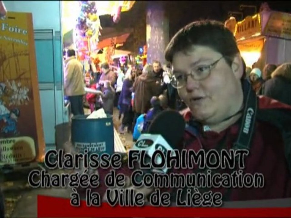 Cortège Halloween 2009 sur la foire de Liège CLTV