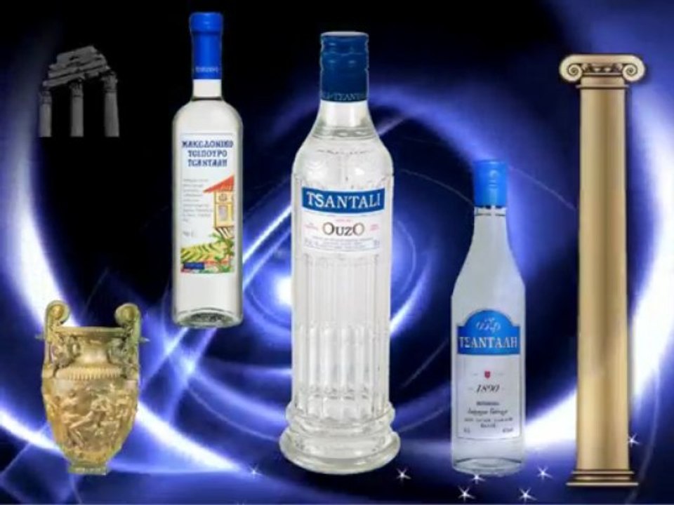 Griechischen Spirituosen