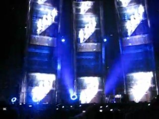 Ouverture concert Muse Bercy 2009 live @ Paris Bercy 2009