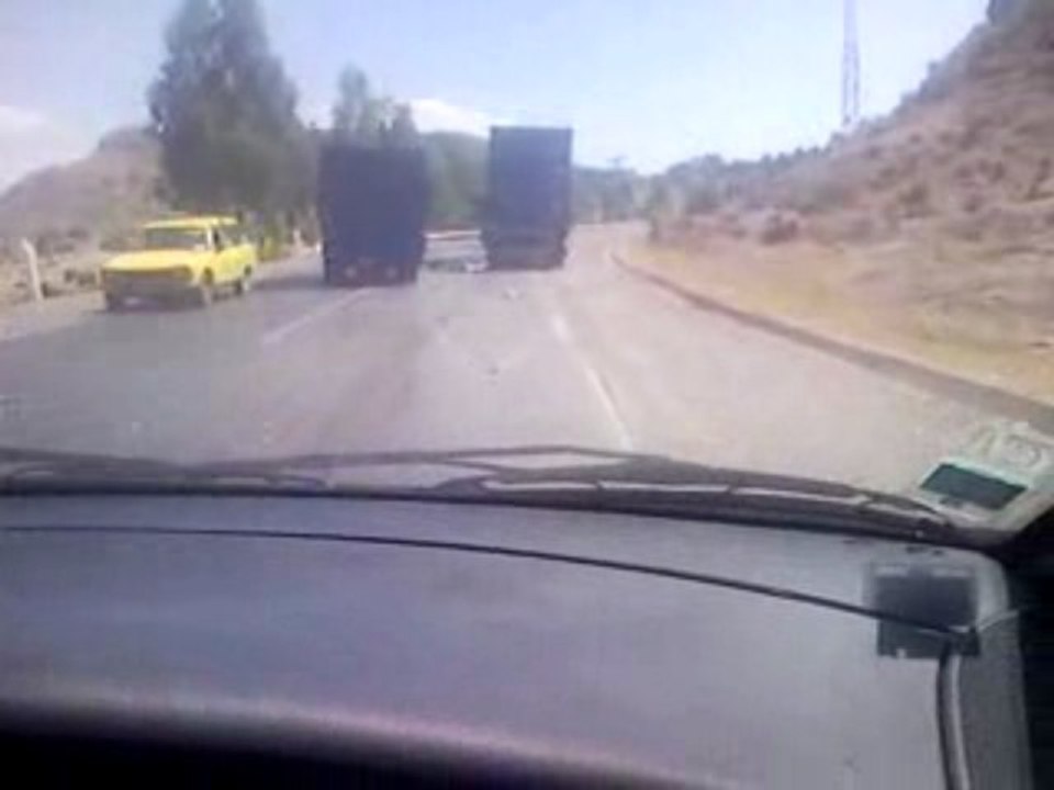 Accident de camion Algerie RN05