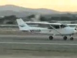 Private Pilot Video - Cessna 172 Funny Landing - Airplanes a