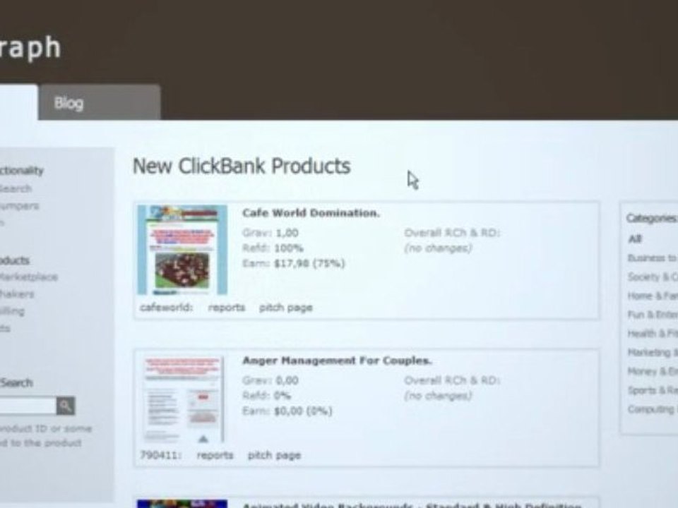 How To Find New ClickBank Products