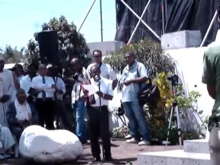 Discours de Jean René Dreinaza