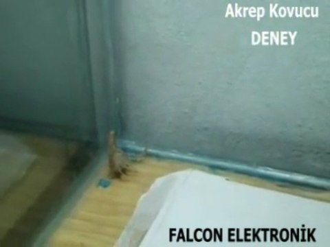 Akrep Kovucu Test Videosu Falcon Elektronik