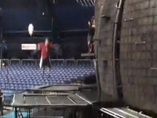 Trampoline avec un Mur Oli Lemieux