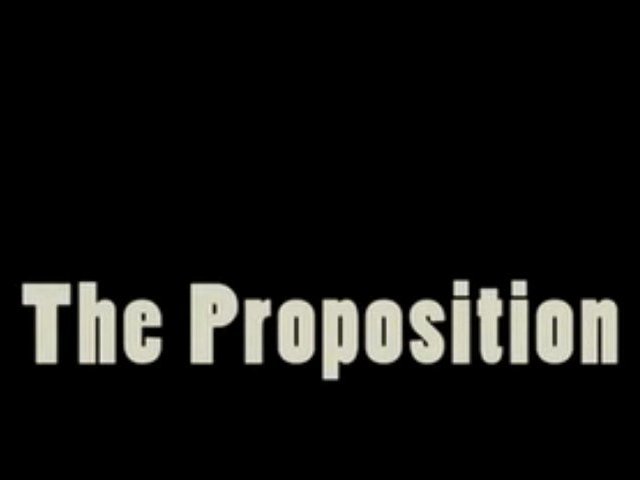 The Proposition, Hillcoat 2005