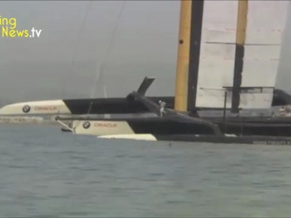 L'incroyable aile rigide de BMW Oracle pour l'America's Cup