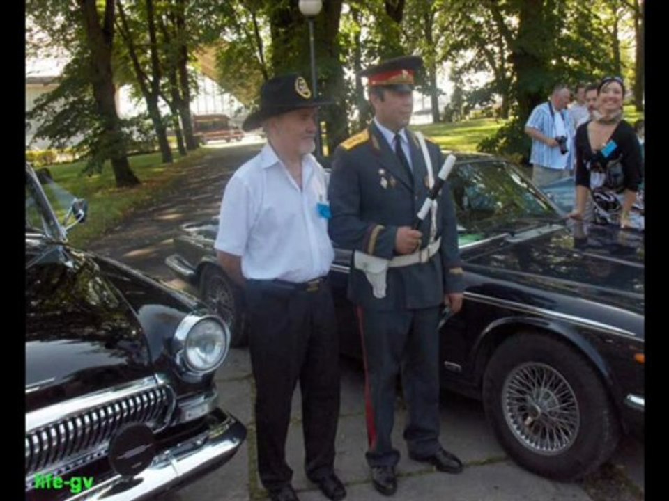 Retro car demonstration private