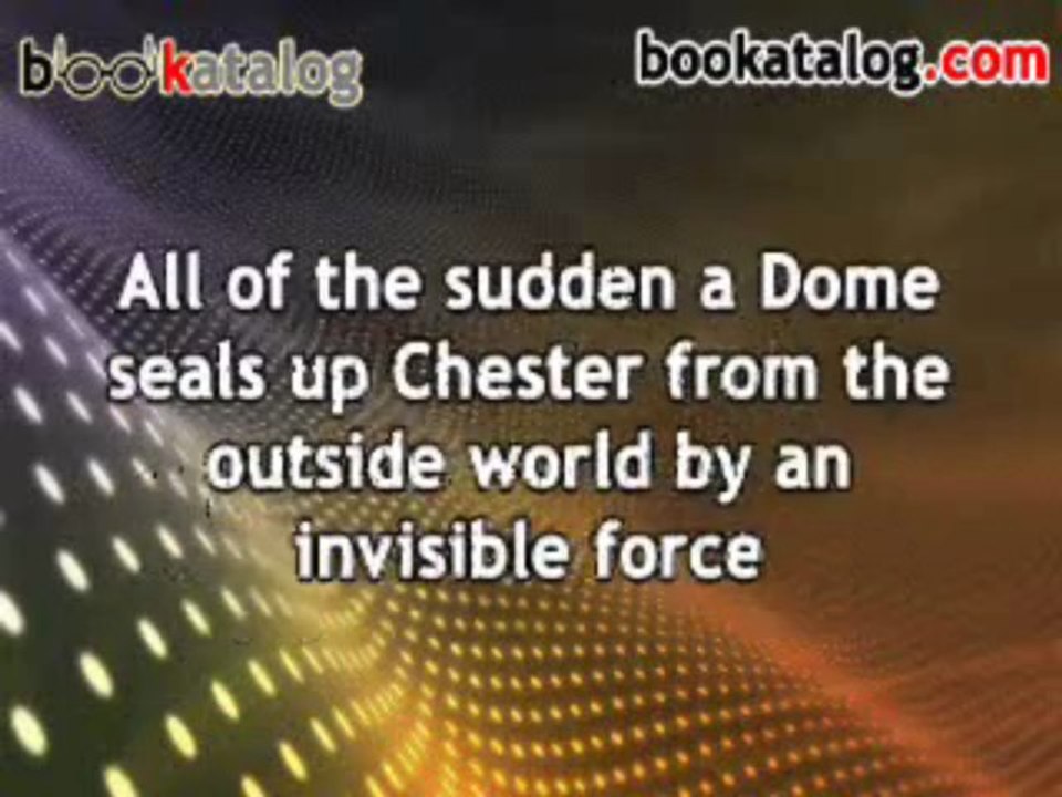 Under the Dome, a new Best Seller by Stephen King. Gifts for