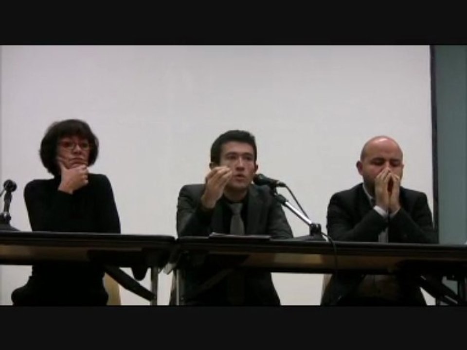 Ouverture du colloque "Jeunes en errance"