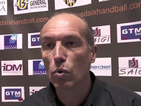 Réactions après PAUC-Gonfreville (Aix Handball)