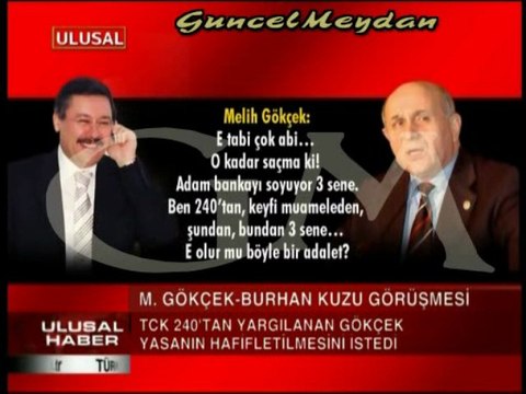 Melih Gökçek - Burhan Kuzu Telefon Görüşmesi! Aydınlık'tan..