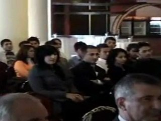 MTSO turizim konusunda kurs görenlerin sertifika töreni