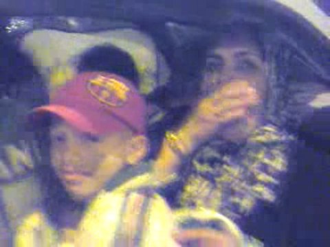 Fete aux Tarterets après la qualification de l'Algerie