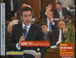 16 - Premio Borsellino Cerimonia (2009-11-06) - 5° Testa