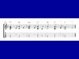 Soprano ukulele tabs, All Through The Night