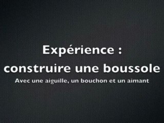 fête de la science 2009 - construire une boussole