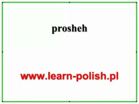 Polish lessons. Poolse Les