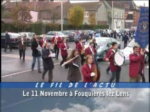Fil de l'actu : 11 novembre à Fouquières-lez-lens