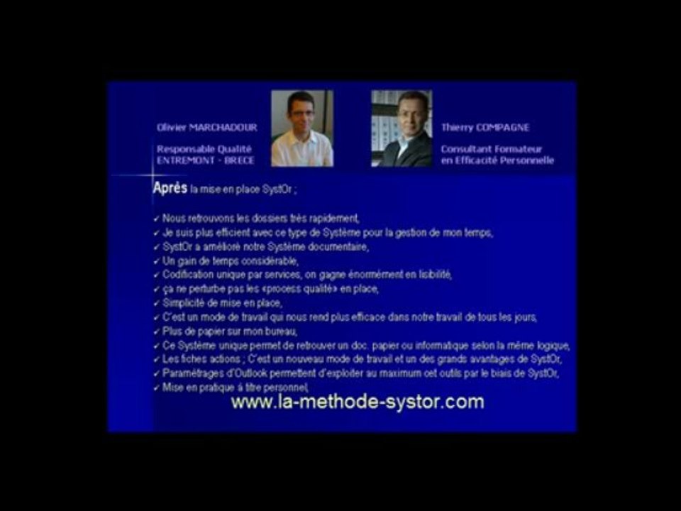 "SystOr® Me Permet d'Avoir l'Esprit Plus Libre !"