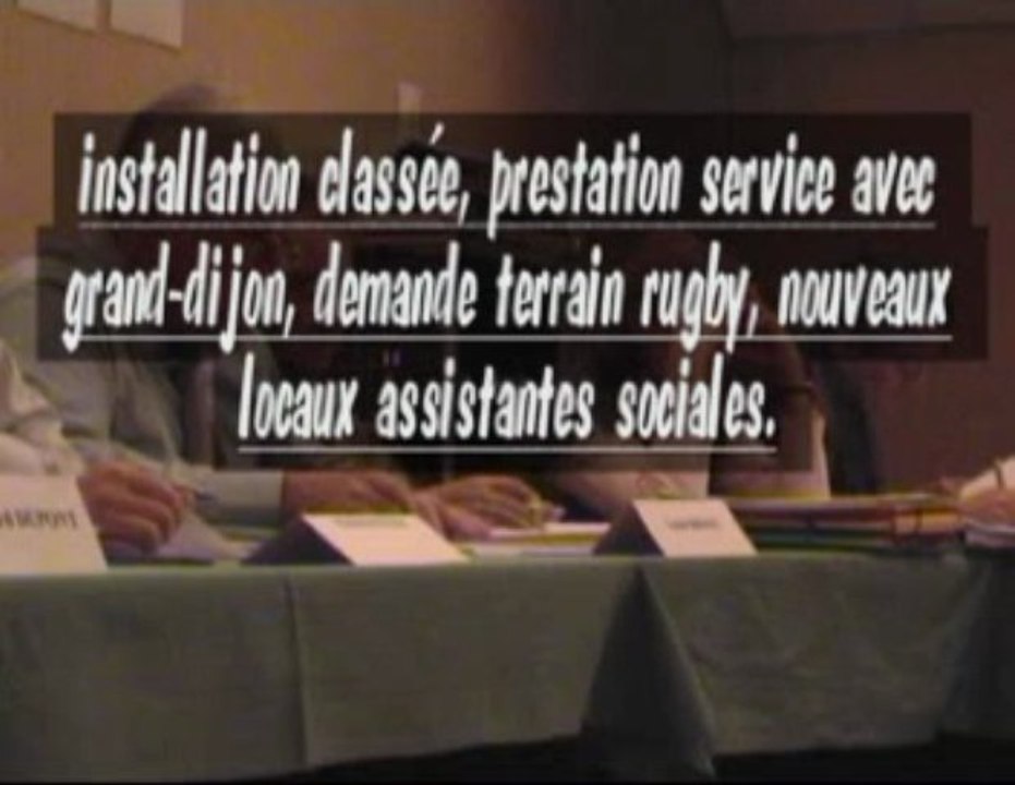 2009 11 6ème partie et fin conseil novembre
