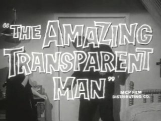 The Amazing Transparent Man - Trailer