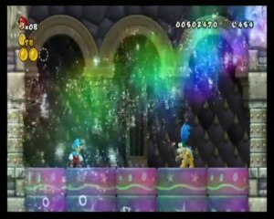 [HQ] New Super Mario Bros. Wii : Château du monde 1