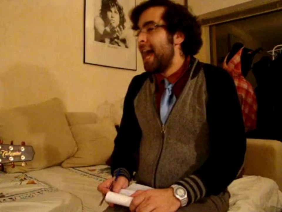 Benja interviewé par son alter ego journalistique