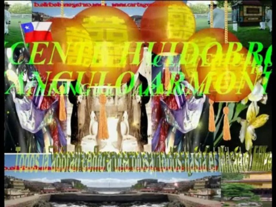 Cartagena de Chile Vicente Huidobro Triangulo Armonico Calig