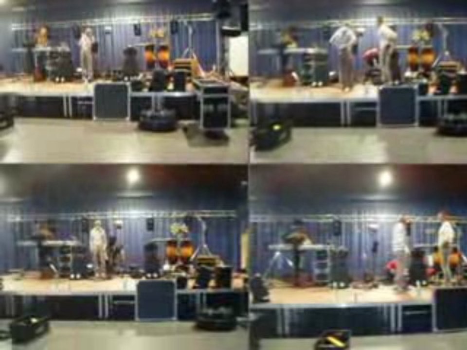 les choucas montage de la scène en photos