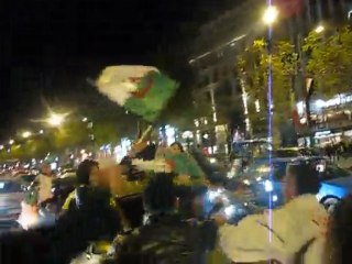 La féte aux champs elysées ALGERIA FOOOORT
