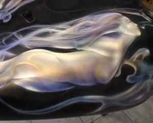 Peinture  perso moto