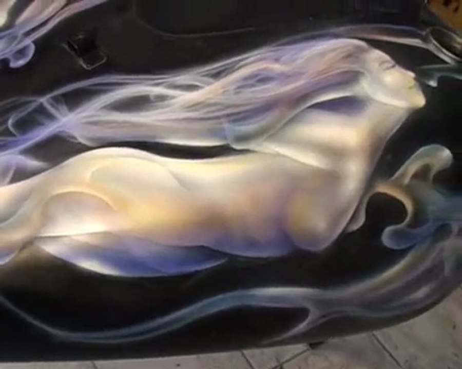 Peinture  perso moto