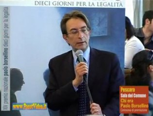 20 - Premio Borsellino Cerimonia (2009-11-06) - 9° Cialente