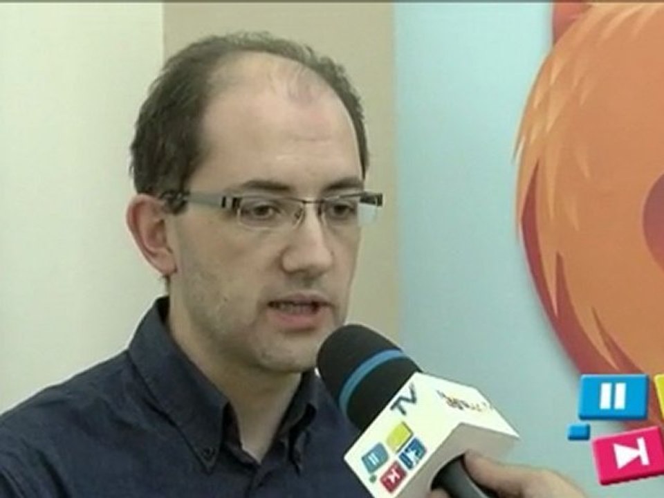 Benoid Sibaud, président APRIL, au 5 ans de Firefox